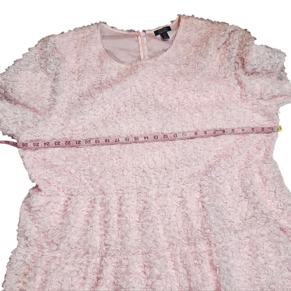 Halogen X Atlantic-Pacific Floret Pink Ballerina Midi Dress Size 3X Blair Eadie - Picture 16 of 16
